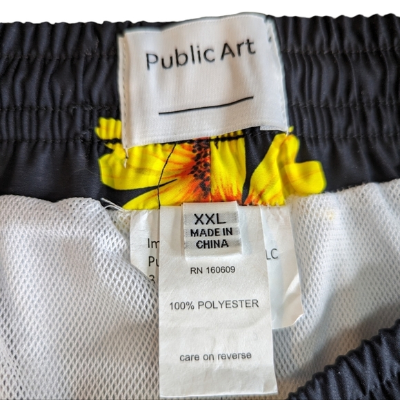 NWOT...Public Art Daisy Swim Truck... Size... XXL - Picture 5 of 7